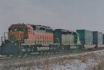 BNSF 6828 West